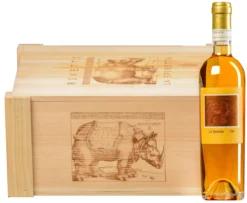 “Oro” Moscato Passito Piemonte DOC 2015 Dolce · 6 Flaschen In Original-Holzkiste