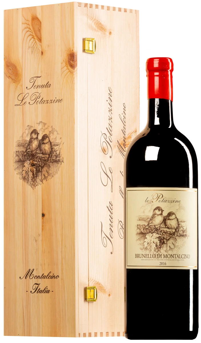 Brunello Di Montalcino DOCG 2016 · Doppel-MAGNUM In Original-Holzkiste 1 Brunello Di Montalcino DOCG 2016 · Doppel-MAGNUM In Original-Holzkiste