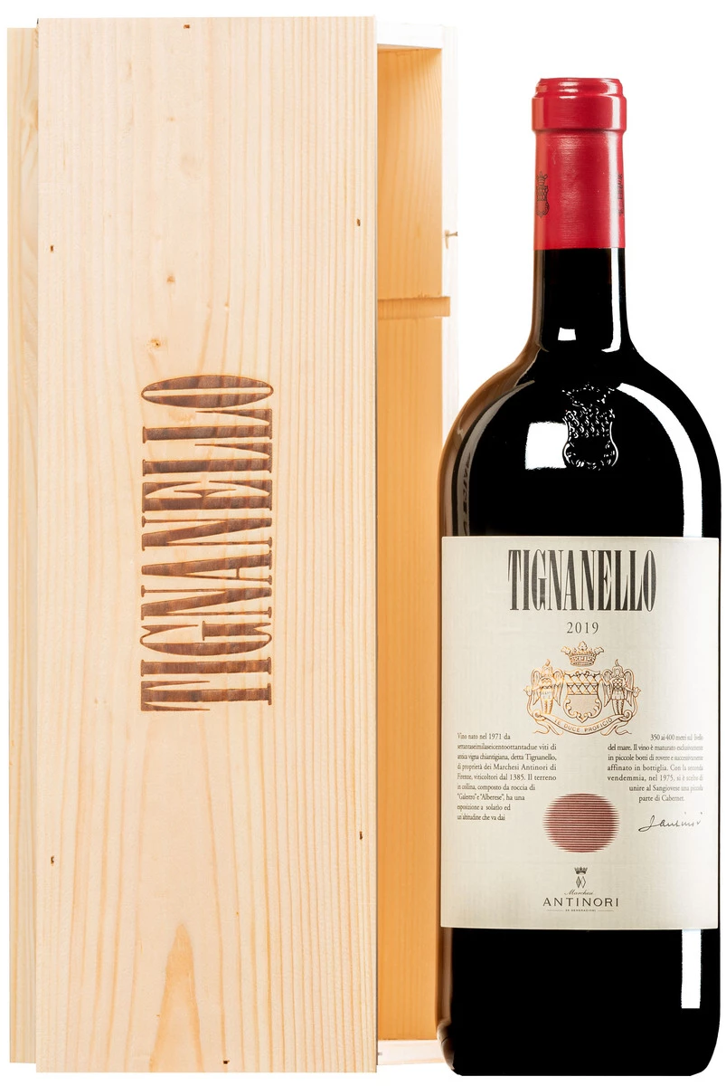 “Tignanello” Toscana IGT 2019 · MAGNUM In Original-Holzkiste 1 “Tignanello” Toscana IGT 2019 · MAGNUM In Original-Holzkiste
