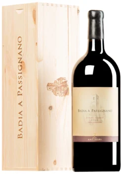 “Badia A Passignano” Chianti Classico Gran Selezione DOCG 2019 · Doppel-MAGNUM In Original-Holzkiste