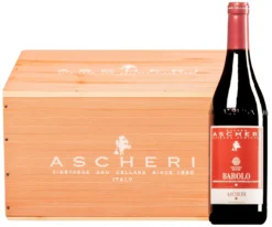 Barolo “Ascheri” DOCG 2016 · 6 Flaschen In Original-Holzkiste