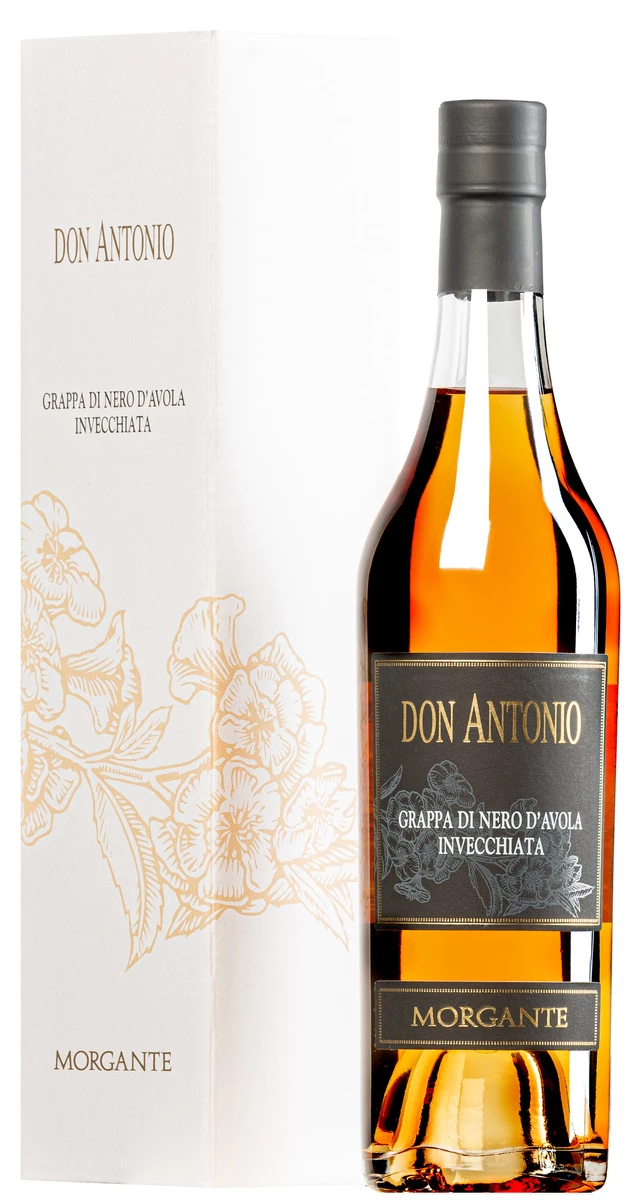 “Don Antonio” Grappa Di Nero D’Avola · In Geschenkkarton 1 “Don Antonio” Grappa Di Nero D’Avola · In Geschenkkarton