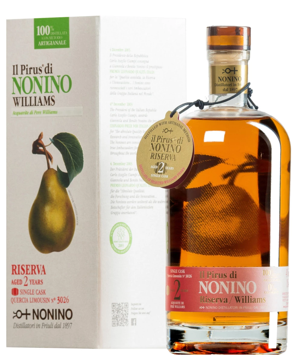 “Il Pirus 2 Anni” Acquavite Di Pere Riserva (Williamsbirne) · In Geschenkkarton 1 “Il Pirus 2 Anni” Acquavite Di Pere Riserva (Williamsbirne) · In Geschenkkarton