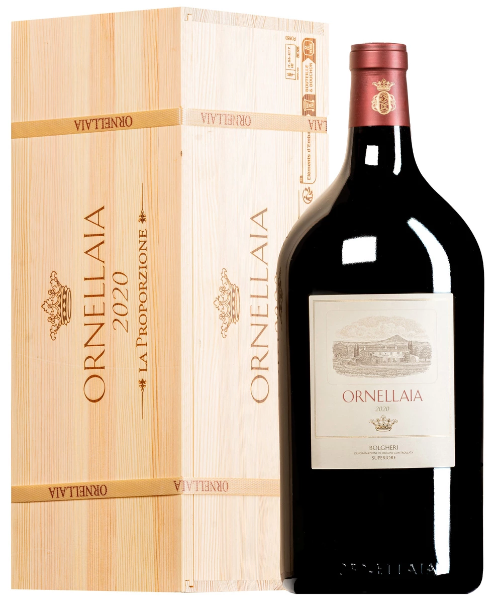 “Ornellaia” Bolgheri Superiore DOC 2020 · Doppel-MAGNUM In Original-Holzkiste 1 “Ornellaia” Bolgheri Superiore DOC 2020 · Doppel-MAGNUM In Original-Holzkiste