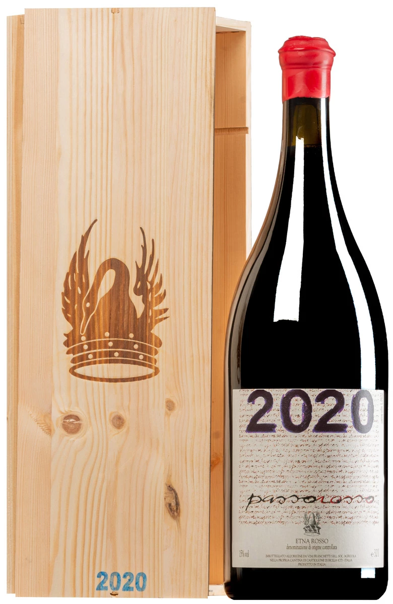 “Passorosso” Etna DOC 2020 · Doppel-MAGNUM In Original-Holzkiste 1 “Passorosso” Etna DOC 2020 · Doppel-MAGNUM In Original-Holzkiste