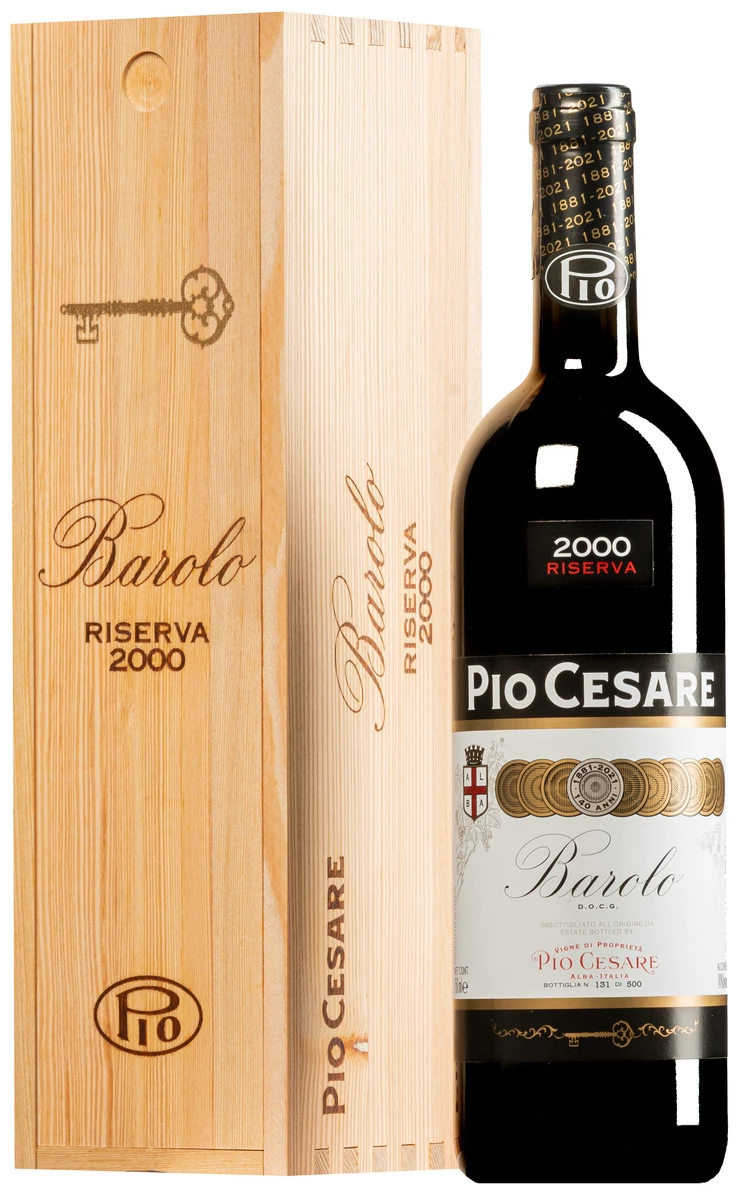Barolo Riserva DOCG 2000 · 0,75l In Original-Holzkiste 1 Barolo Riserva DOCG 2000 · 0,75l In Original-Holzkiste