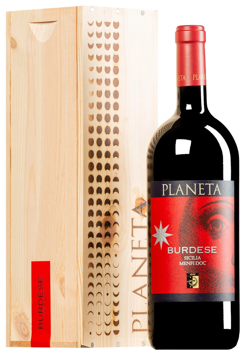 “Burdese” Rosso Sicilia Menfi DOC 2018 · MAGNUM In Original-Holzkiste 1 “Burdese” Rosso Sicilia Menfi DOC 2018 · MAGNUM In Original-Holzkiste