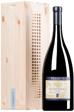 Chardonnay Sicilia Menfi DOC 2021 · Doppel-MAGNUM In Original-Holzkiste