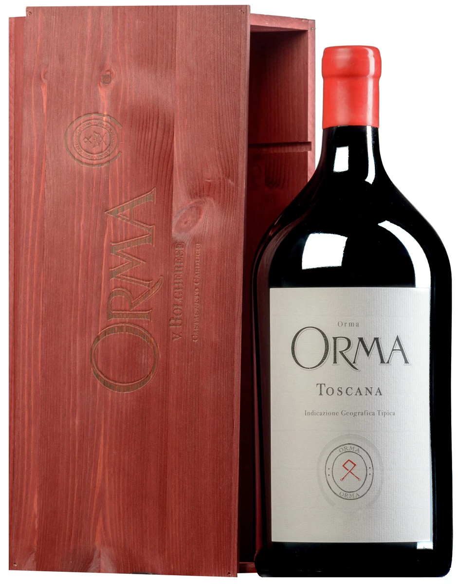 “Orma” Toscana Rosso IGT 2020 · Doppel-MAGNUM In Original-Holzkiste 1 “Orma” Toscana Rosso IGT 2020 · Doppel-MAGNUM In Original-Holzkiste