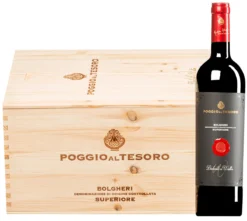 “Dedicato A Walter” Bolgheri Superiore DOC 2019 · 6 Flaschen In Original-Holzkiste