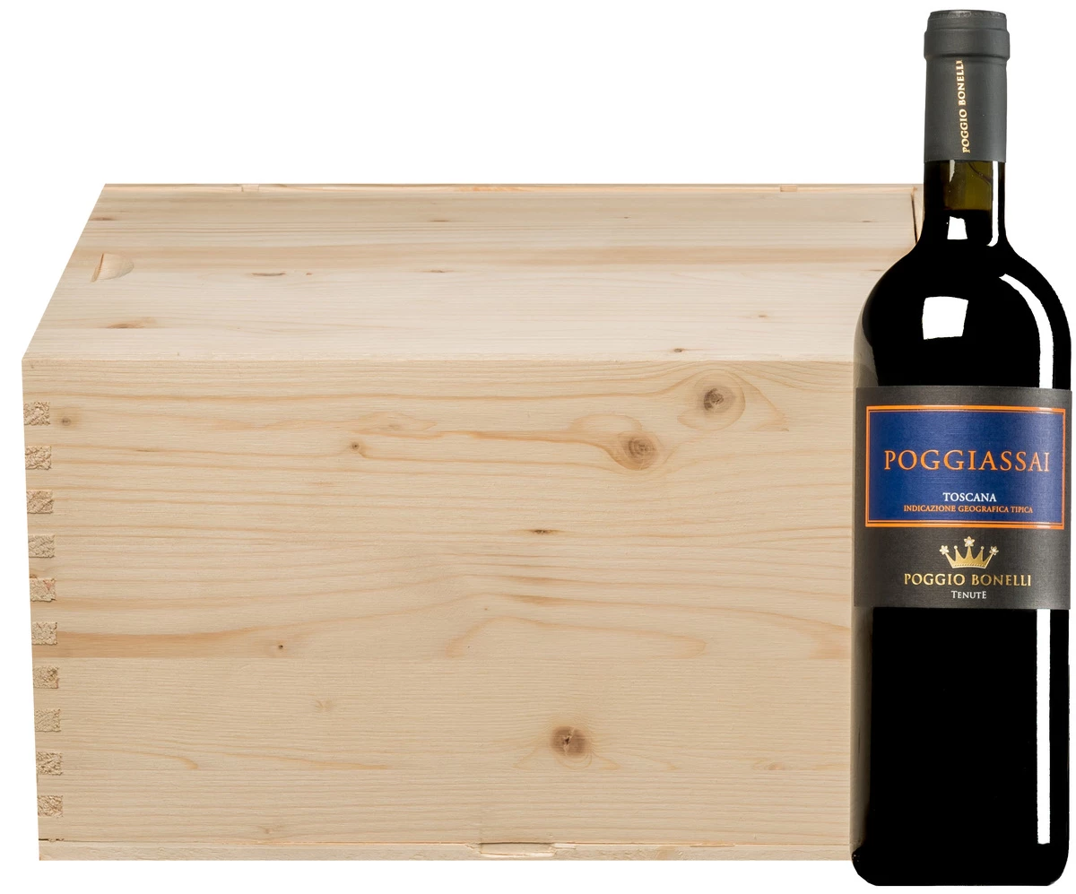 “Poggiassai” Rosso Toscana IGT 2018 · 6 Flaschen In Original-Holzkiste 1 “Poggiassai” Rosso Toscana IGT 2018 · 6 Flaschen In Original-Holzkiste