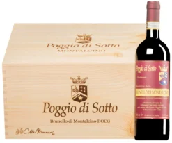 Brunello Di Montalcino DOCG 2018 (BIO) · 6 Flaschen In Original-Holzkiste