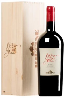 “La Gioia” Toscana Rosso IGT 2018 · MAGNUM In Original-Holzkiste