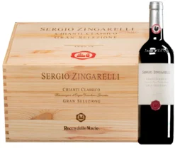 “Sergio Zingarelli” Chianti Classico Gran Selezione DOCG 2016 · 6 Flaschen In Original-Holzkiste