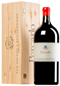 “Percarlo” Sangiovese Di Toscana IGT 2018 (BIO) · METHUSALEM 6 Liter In Original-Holzkiste