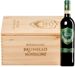 Brunello Di Montalcino “Podernovi” DOCG 2015 · 6 Flaschen In Original-Holzkiste