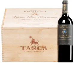 “Vigna S. Francesco” Cabernet Sauvignon Sicilia DOC 2018 · 6 Flaschen In Original-Holzkiste