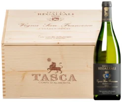“Vigna San Francesco” Chardonnay Sicilia DOC 2019 · 6 Flaschen In Original-Holzkiste