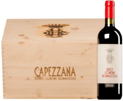 “Ugo Contini Bonacossi” Rosso Toscana IGT 2018 (BIO) · 6 Flaschen In Original-Holzkiste