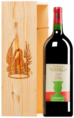 “Campo Di Tenaglia” Cabernet Franc Toscana IGT 2019 · MAGNUM In Original-Holzkiste