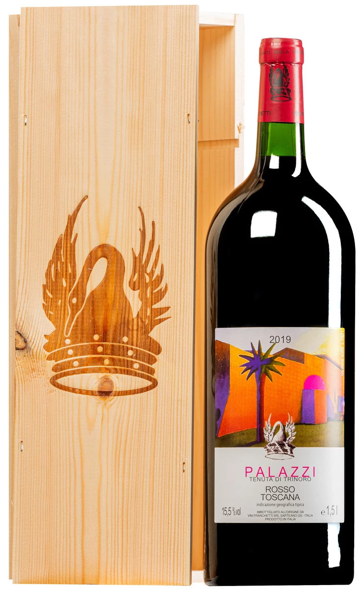 “Palazzi” Rosso Toscana IGT 2019 · MAGNUM In Original-Holzkiste 1 “Palazzi” Rosso Toscana IGT 2019 · MAGNUM In Original-Holzkiste