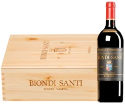 Brunello Di Montalcino “Greppo” Riserva DOCG 2015 · 3 Flaschen In Original-Holzkiste