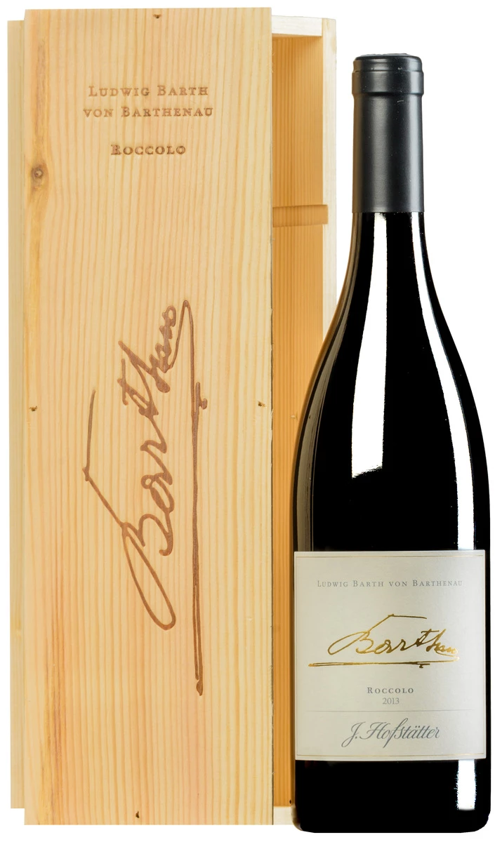 “Roccolo” Ludwig Barth Von Barthenau Pinot Nero Alto Adige DOC 2016 · 0,75l In Original-Holzkiste 1 “Roccolo” Ludwig Barth Von Barthenau Pinot Nero Alto Adige DOC 2016 · 0,75l In Original-Holzkiste