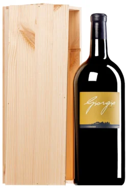 “Giorgio Primo” Rosso Toscana IGT 2018 · Doppel-MAGNUM In Original-Holzkiste