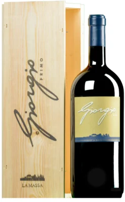“Giorgio Primo” Rosso Toscana IGT 2018 · MAGNUM In Original-Holzkiste