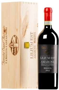“Lilium Est” Amarone Della Valpolicella Riserva DOCG 2012 · 0,75l In Original-Holzkiste