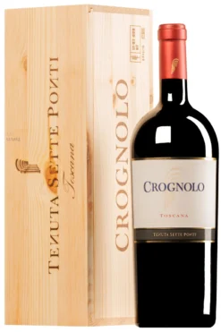“Crognolo” Rosso Toscana IGT 2019 · MAGNUM In Original-Holzkiste