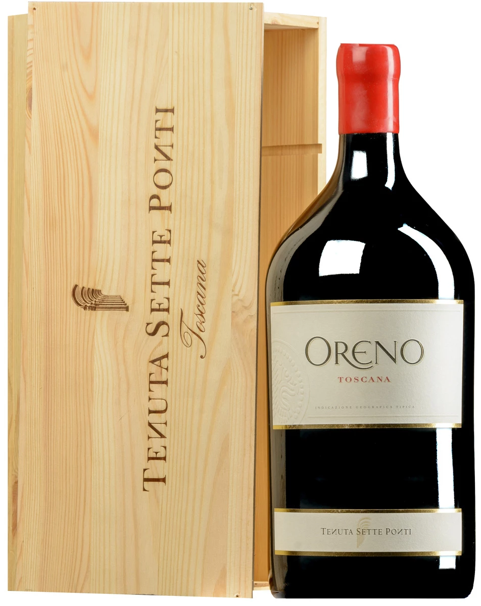 “Oreno” Rosso Toscana IGT 2018 · Doppel-MAGNUM In Original-Holzkiste 1 “Oreno” Rosso Toscana IGT 2018 · Doppel-MAGNUM In Original-Holzkiste