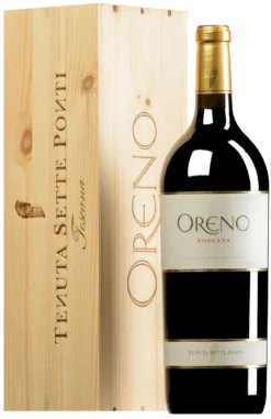 “Oreno” Rosso Toscana IGT 2020 (BIO) · MAGNUM In Original-Holzkiste