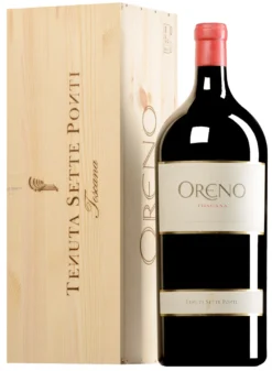 “Oreno” Rosso Toscana IGT 2020 (BIO) · METHUSALEM 6 Liter In Original-Holzkiste
