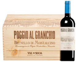 Brunello Di Montalcino “Poggio Al Granchio” DOCG 2018 · 6 Flaschen In Original-Holzkiste
