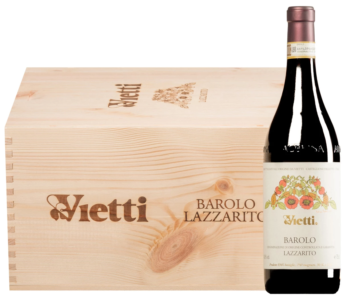 Barolo Lazzarito DOCG 2018 · 6 Flaschen In Original-Holzkiste 1 Barolo Lazzarito DOCG 2018 · 6 Flaschen In Original-Holzkiste