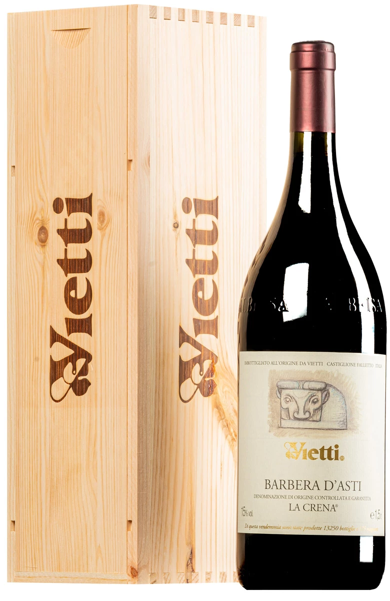 “La Crena” Barbera D’Asti DOCG 2017 · MAGNUM In Original-Holzkiste 1 “La Crena” Barbera D’Asti DOCG 2017 · MAGNUM In Original-Holzkiste