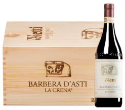 “La Crena” Barbera D’Asti DOCG 2020 (BIO) · 6 Flaschen In Original-Holzkiste