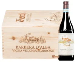 “Scarrone Vigna Vecchia” Barbera D’Alba DOC 2020 (BIO) · 6 Flaschen In Original-Holzkiste