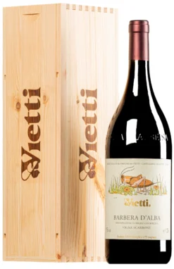 “Vigna Scarrone” Barbera D’Alba DOC 2020 (BIO) · MAGNUM In Original-Holzkiste