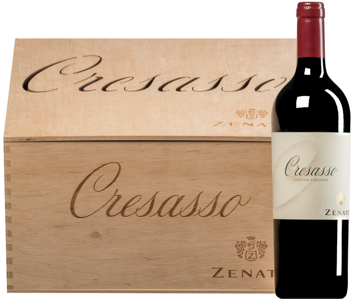 “Cresasso” Corvina Veronese IGT 2017 · 6 Flaschen In Original-Holzkiste 1 “Cresasso” Corvina Veronese IGT 2017 · 6 Flaschen In Original-Holzkiste