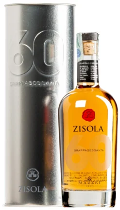 “Grappasessanta” Grappa Invecchiata Di Nero D’Avola · In Geschenkdose